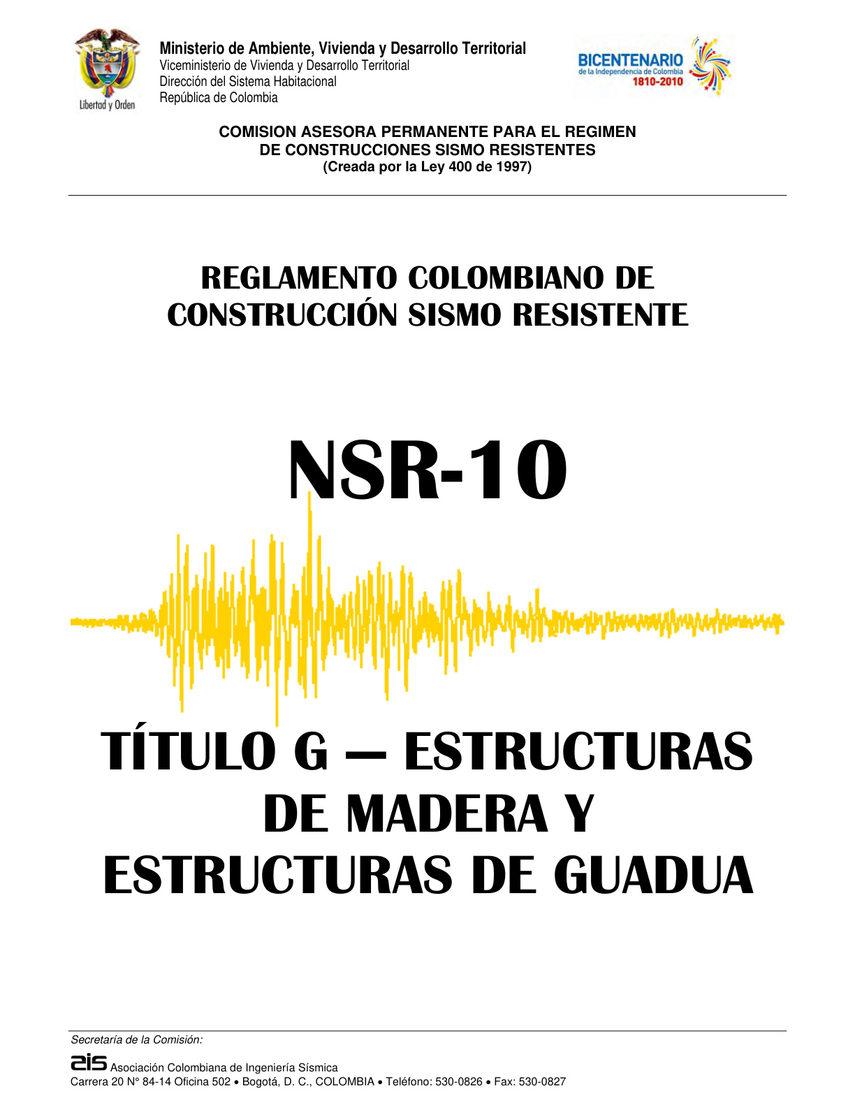 Título G NSR-10